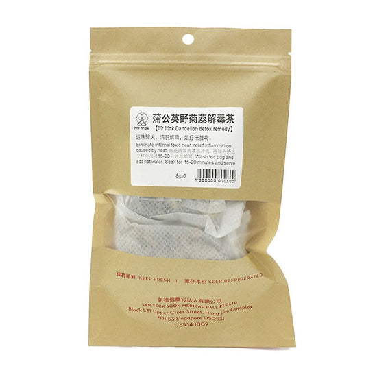 Mr Mok's Dandelion And Chrysanthemum Bud Detox Remedy Sugar-Free